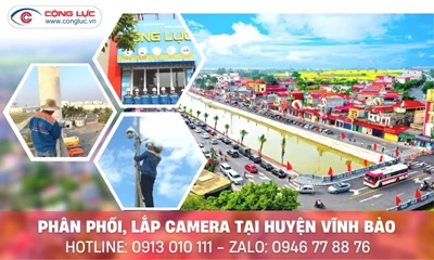 Lắp camera quan sát tại huyện Vĩnh Bảo Hải Phòng